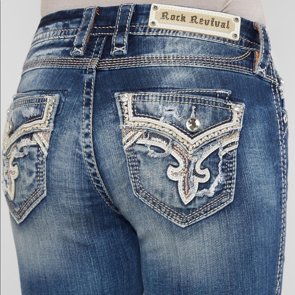Women's size 34 rock revival jeans Clearance